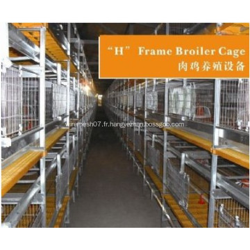 Système de cage pour poulets de chair pour matériel d&#39;élevage de volaille